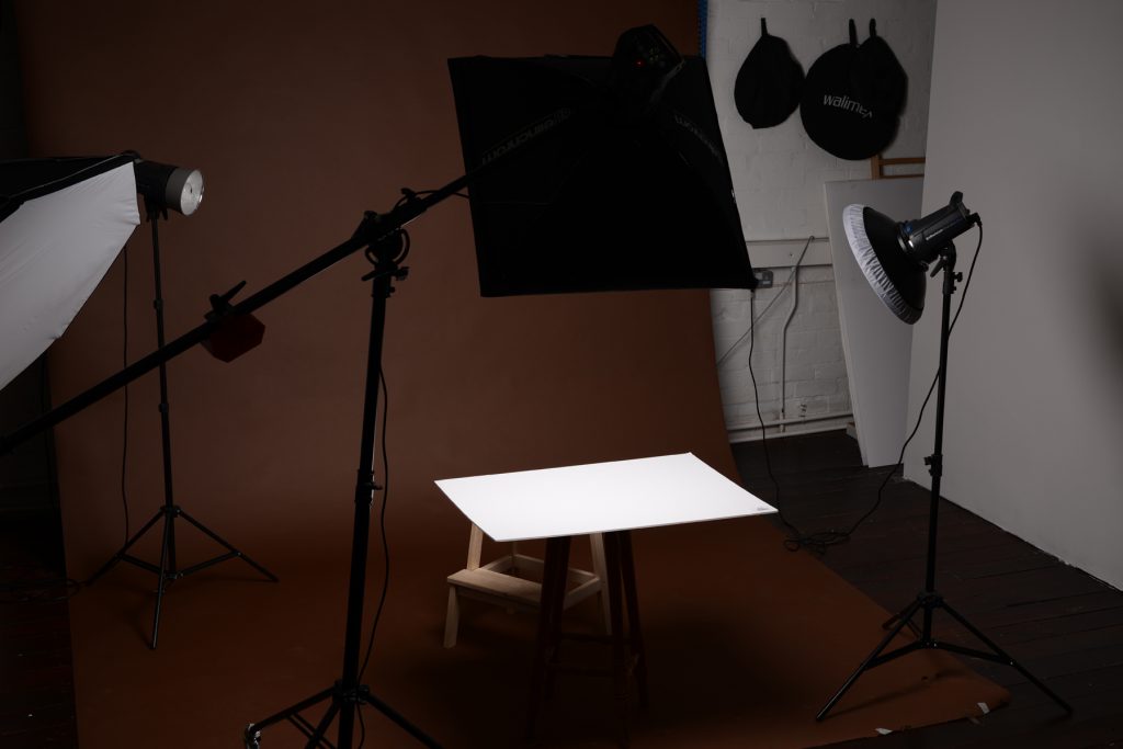 Nottingham photo studio brown background fine art portraits